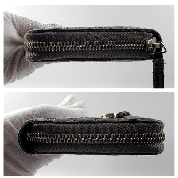 AUTHENTIC GUCCI Zip around wallet - Picture 8 of 9